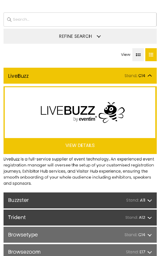 Content Modules - LiveBuzz